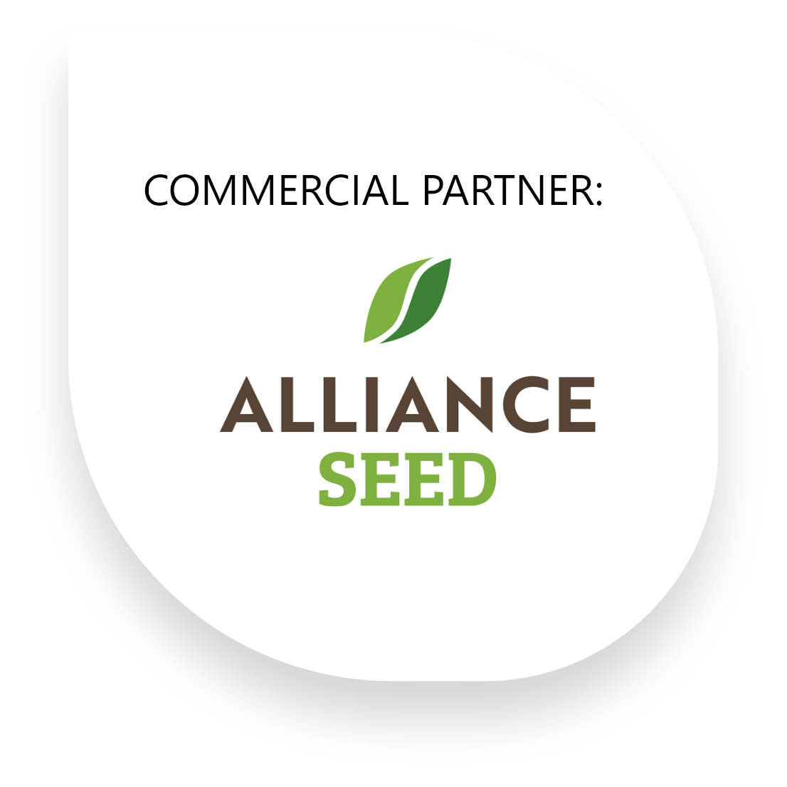 Commercial partner: Alliance Seed